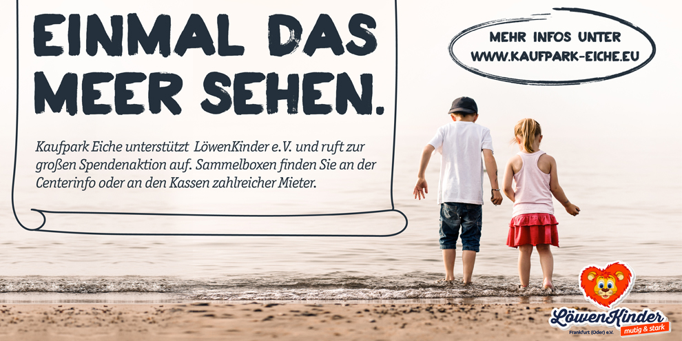 Im Kaufpark sind die Löwen los!