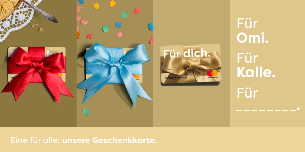 Kennen Sie schon unsere Geschenkkarte?