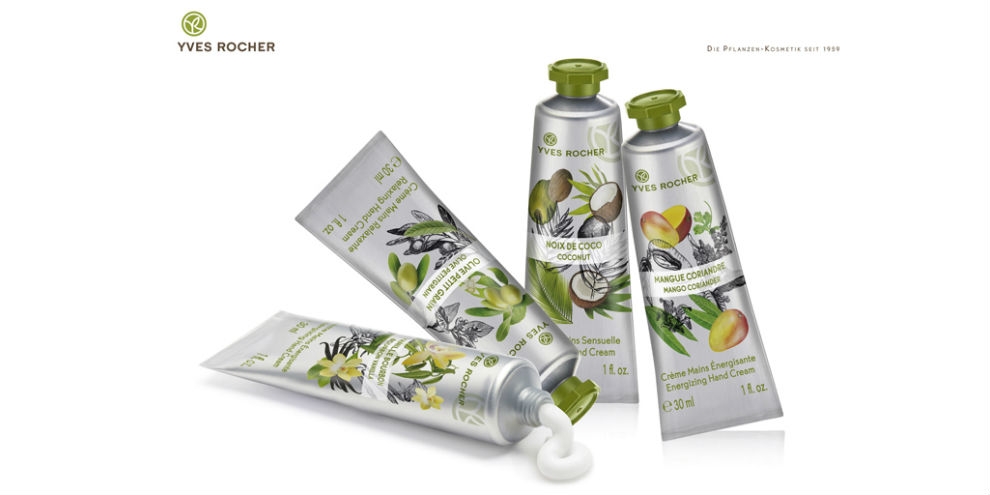 Die neuen Wohlfühl-Handcremes von Yves Rocher