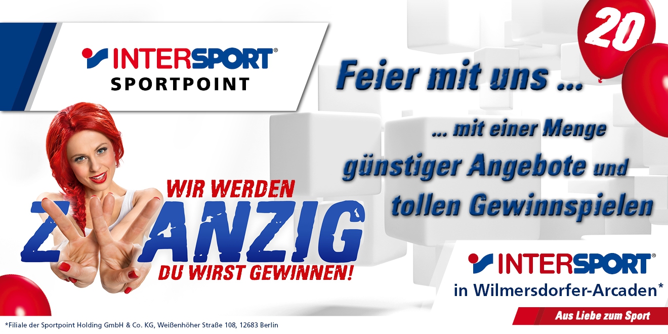 Wir werden 20...