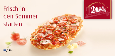 Pizza Schinken & Tomate