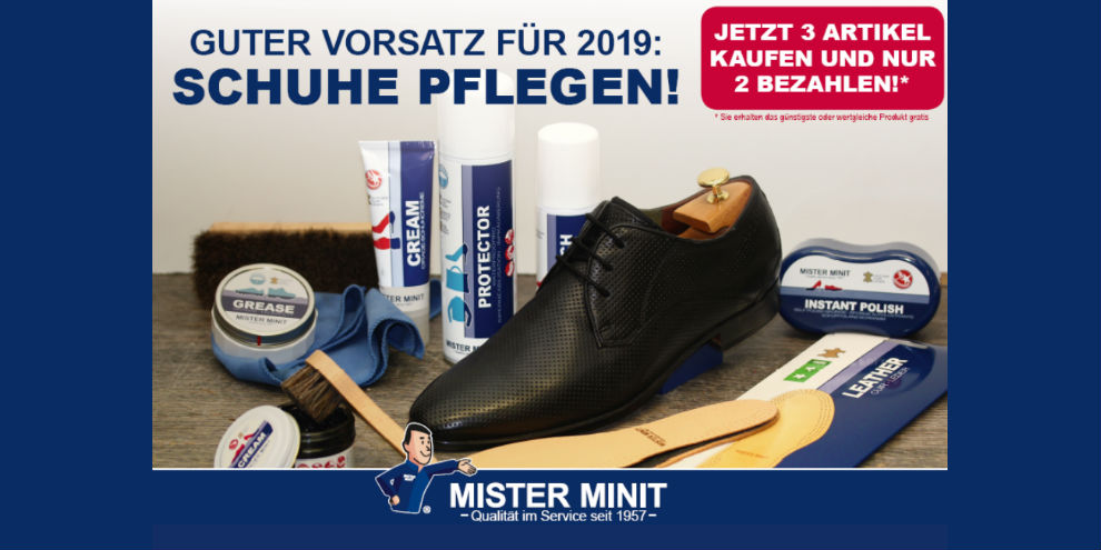 Neujahrsvorsatz: Schuhe pflegen