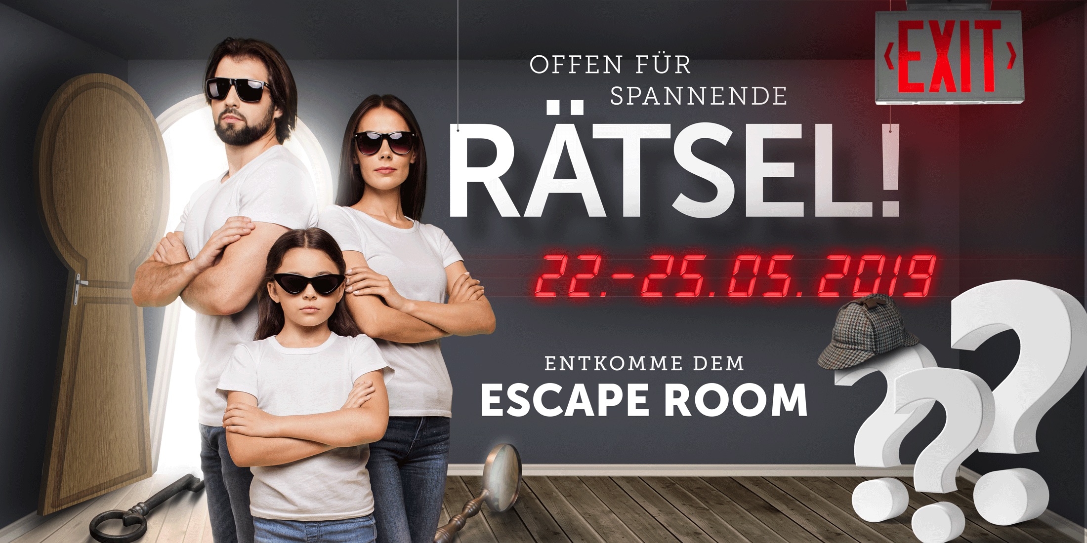 Offen für spannende Rätsel
